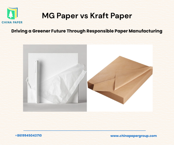 Papier MG vs Papier Kraft : Différences, utilisations et lequel choisir