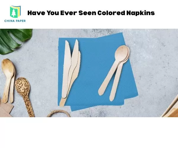 Avez-vous déjà vu des serviettes colorées ?