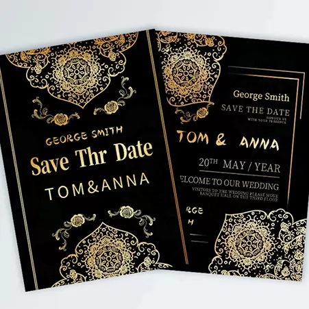 Toutes sortes d'invitations et de cartes de vœux