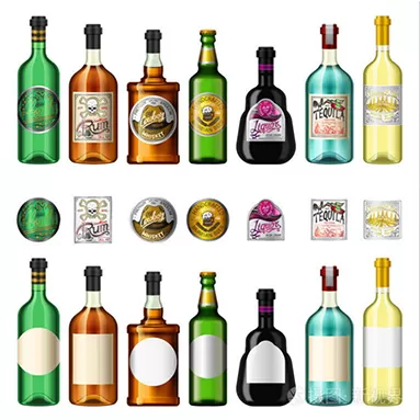 Étiquettes pour boissons et alcools