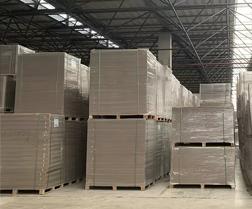 Panneau de particules gris