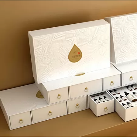 Coffret cadeau de soins de la peau et de maquillage haut de gamme